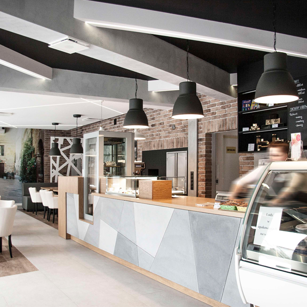 Projekty wnętrz Biura Restauracje Gastronomia Hotel Usługa Użyteczność Publiczna | Frog Studio - projektowanie wnętrza komercyjne