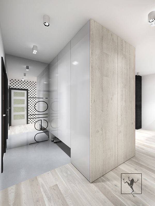projekt wnętrza małe kolorowe mieszkanie kielce | Frog Studio - projektowanie wnętrz | architektura