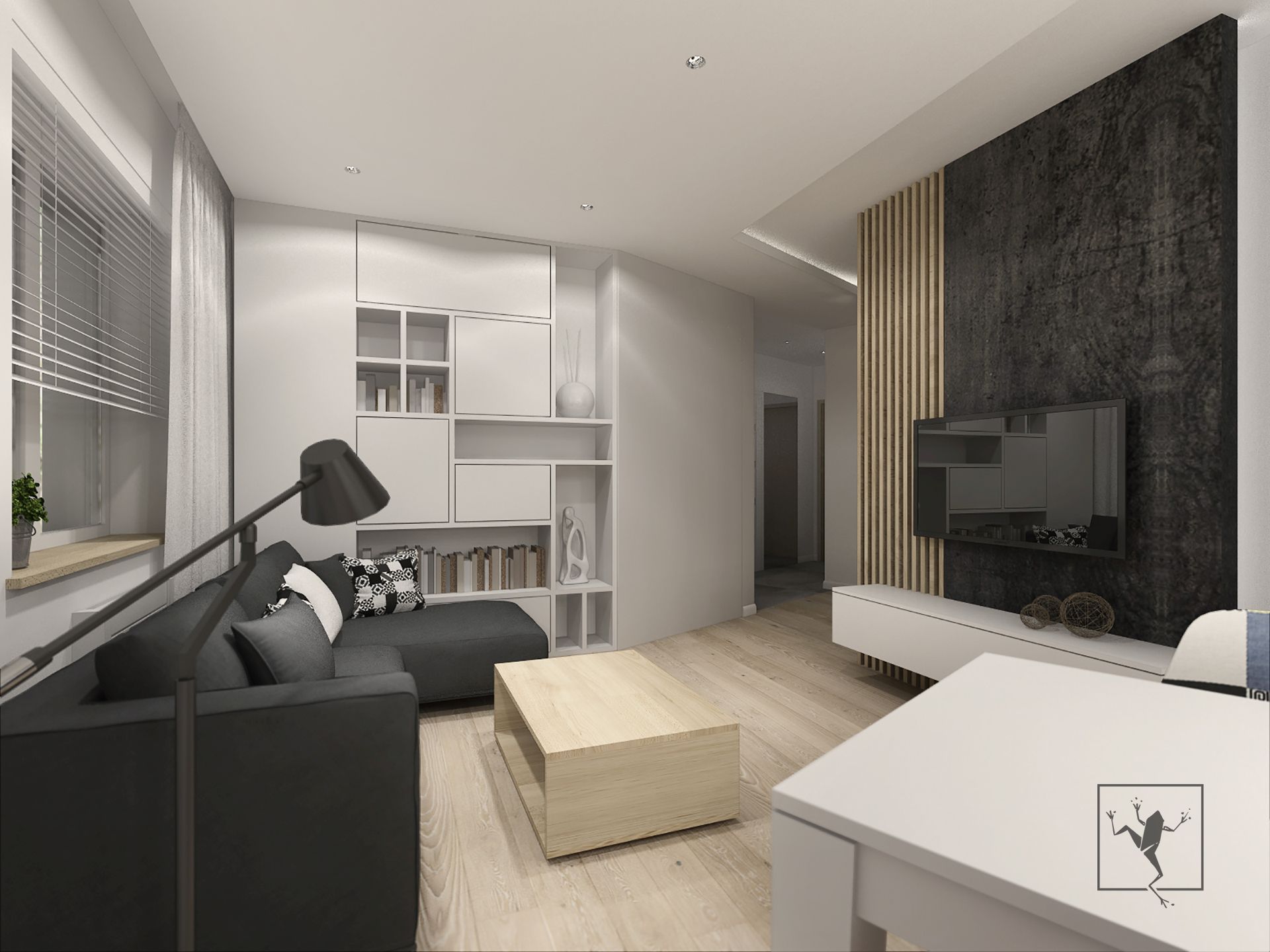 projekt wnętrza mieszkania kielce | Frog Studio - projektowanie wnętrz | architektura