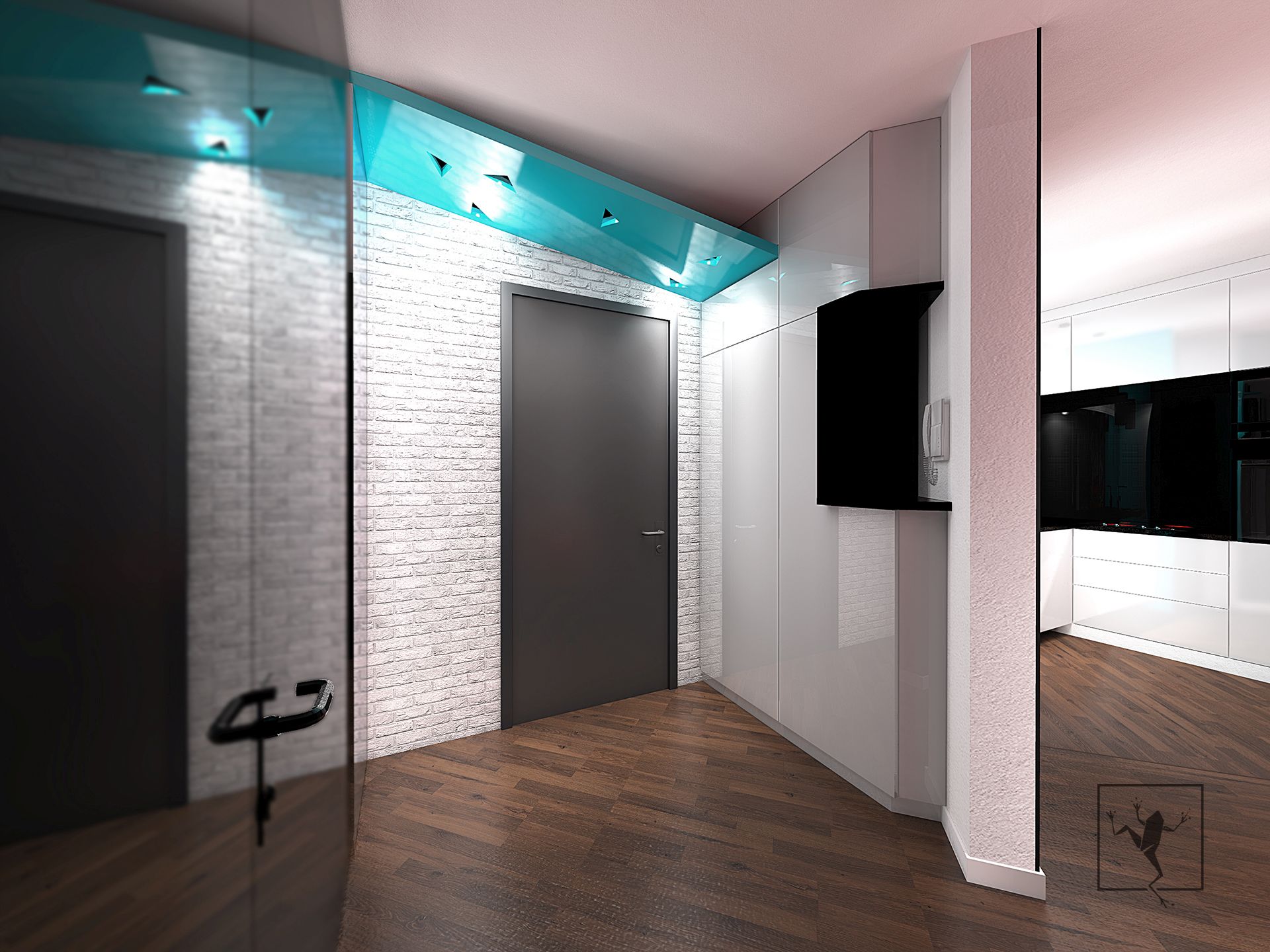 projekt wnętrza mieszkania kielce w09 | Frog Studio - projektowanie wnętrz | architektura