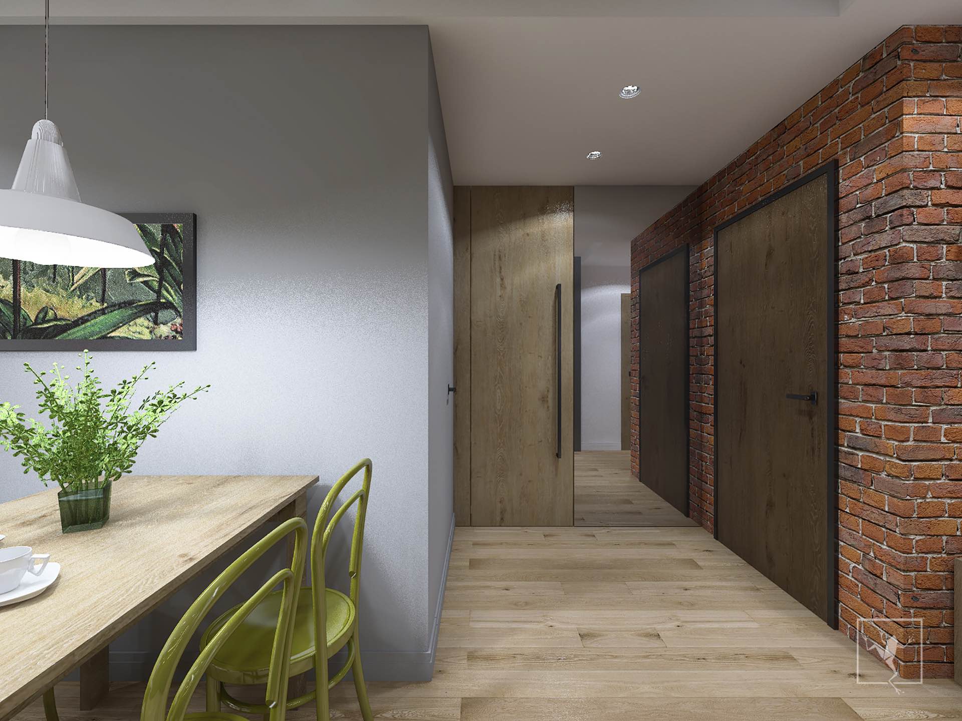 Nieduze mieszkanie w dobrym klimacie w Kielcach | Frog Studio - projektowanie wnętrz