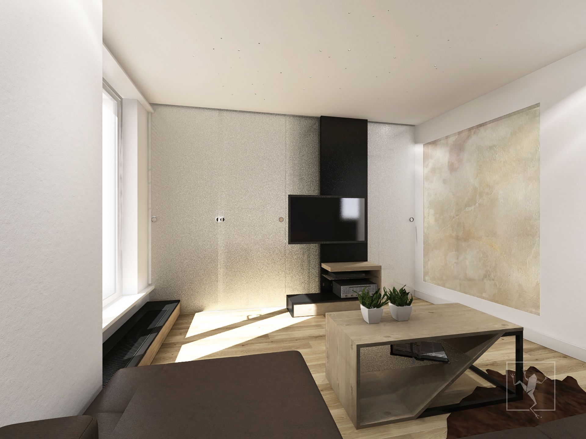 projekt wnętrza apartament kielce | Frog Studio - projektowanie wnętrz | architektura