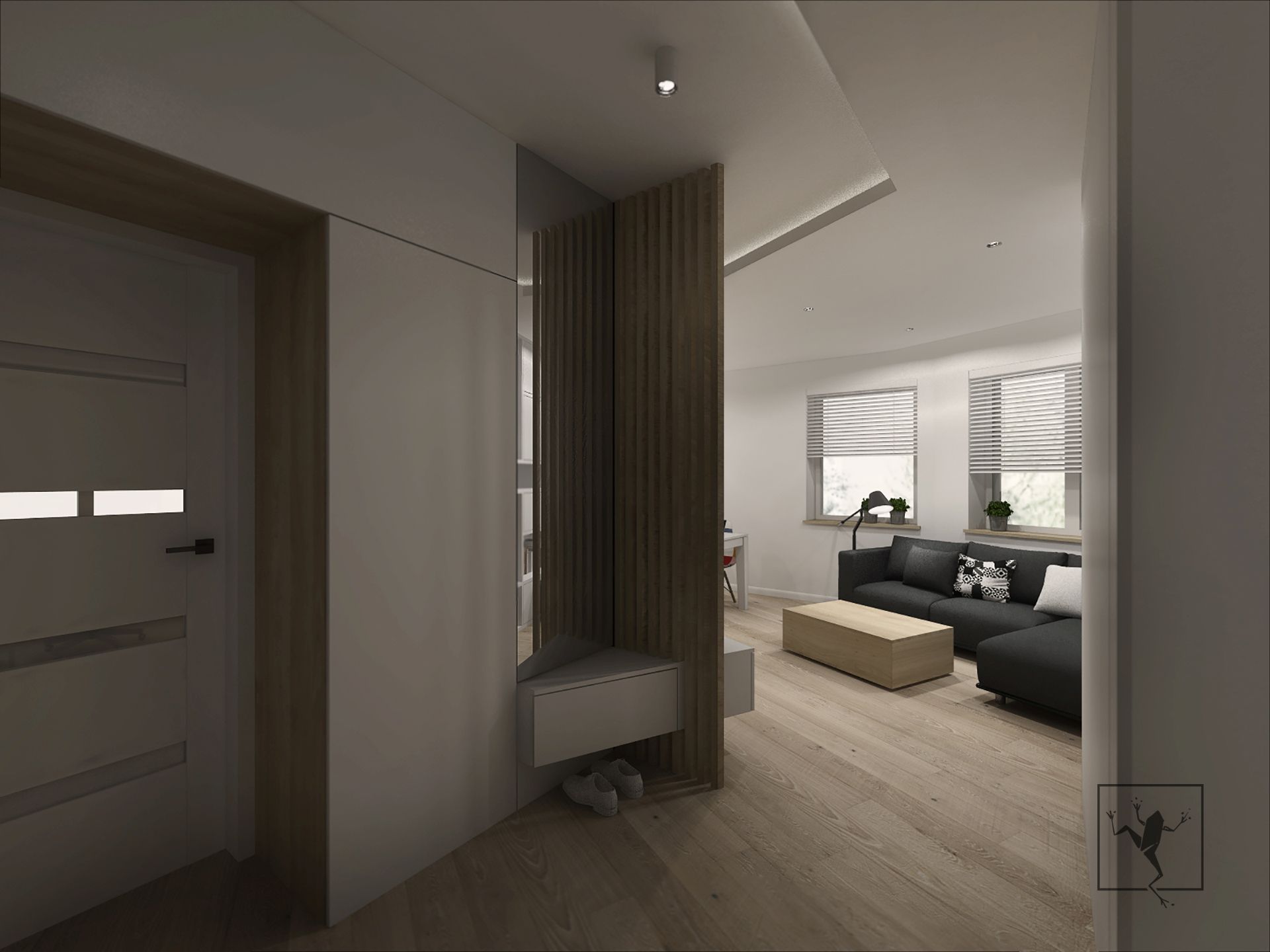 projekt wnętrza mieszkania kielce | Frog Studio - projektowanie wnętrz | architektura